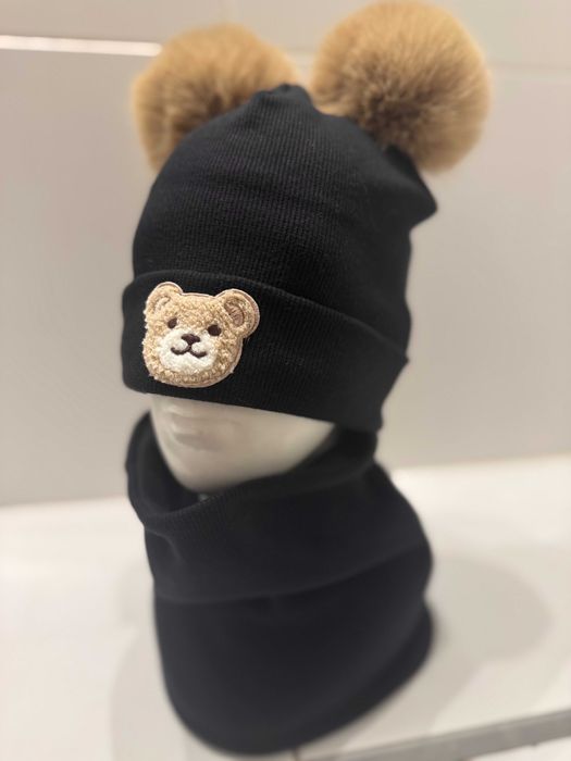 komplet zimowy dla dziewczynki i chłopca 50'