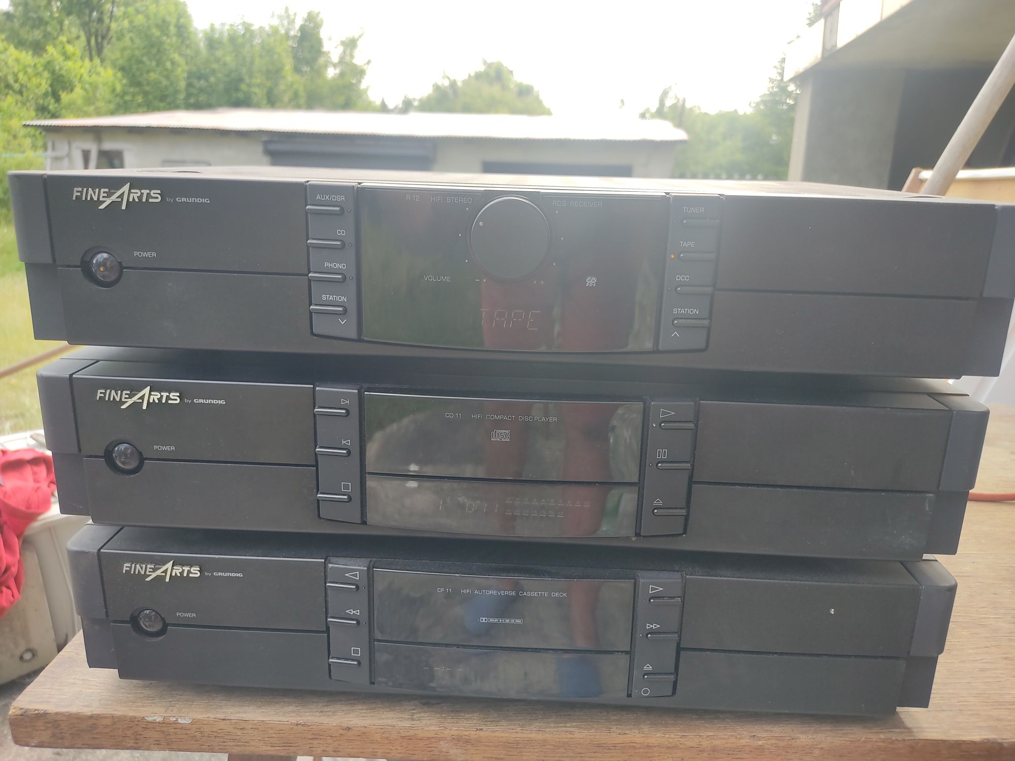 Wieże hi fi Kenwood Sony 313 Siemens technics Sharp