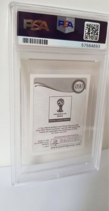 Cristiano Ronaldo Mundial 2014 PSA Graded