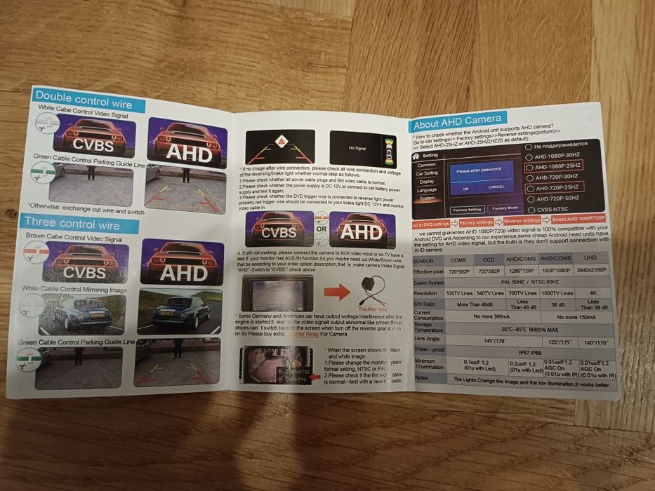 Kamera przednia emblemat Honda