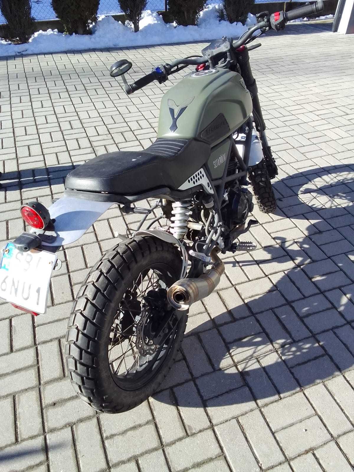 Motocykl Zipp, Scrambler 125 EFI 2020