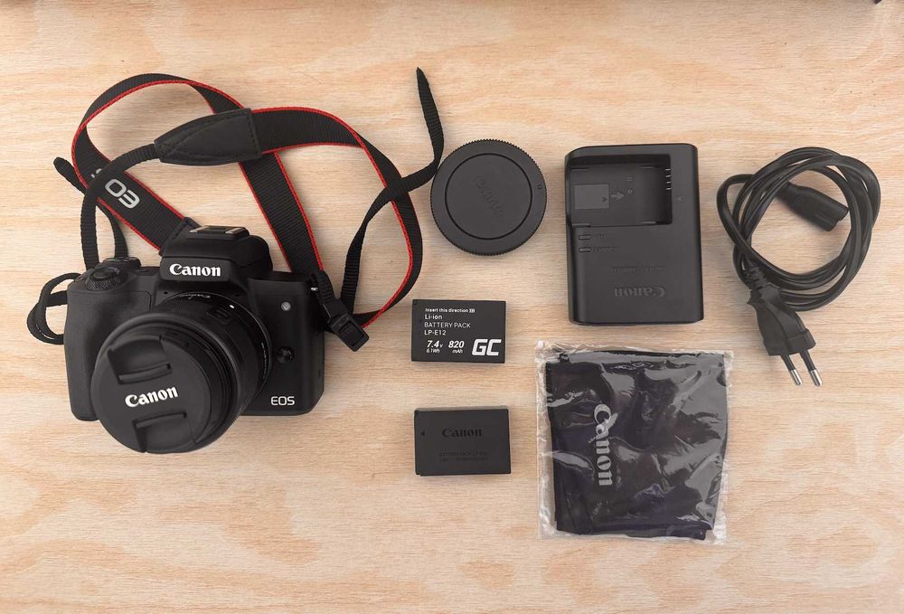 Canon EOS M50 - máquina fotográfica