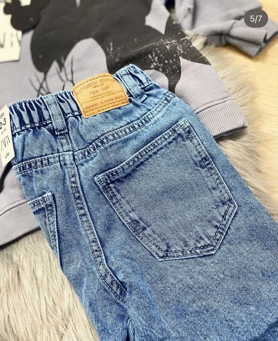 Дитячі джинси zara Хлопчик/дівчинка zara hm reserved mango