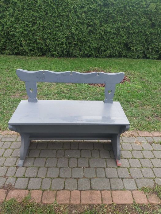 Ławka ogrodowa na taras