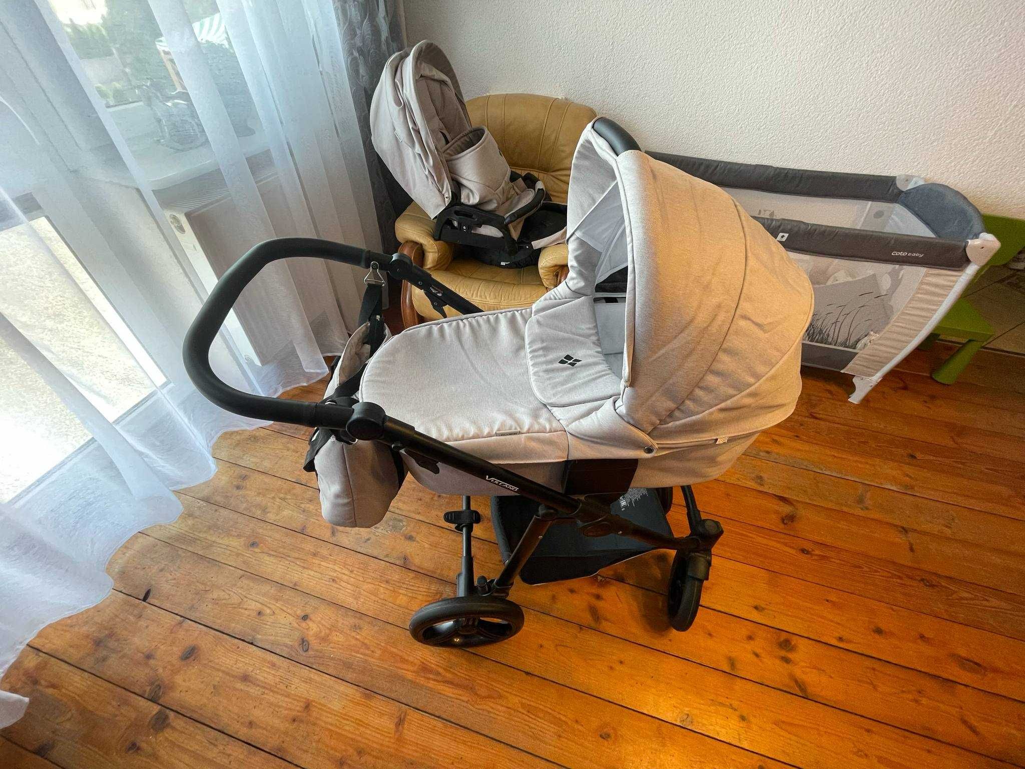 Bebetto Vulcano wózek 2w1 + torba