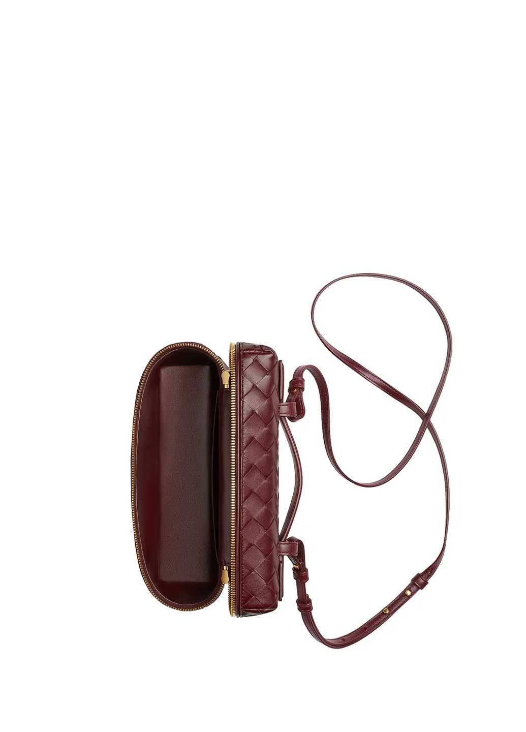 Клатч Bottega Veneta Long Clutch Andiamo With Handle Barolo