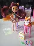 Lalka Enchantimals Lisek+zestaw