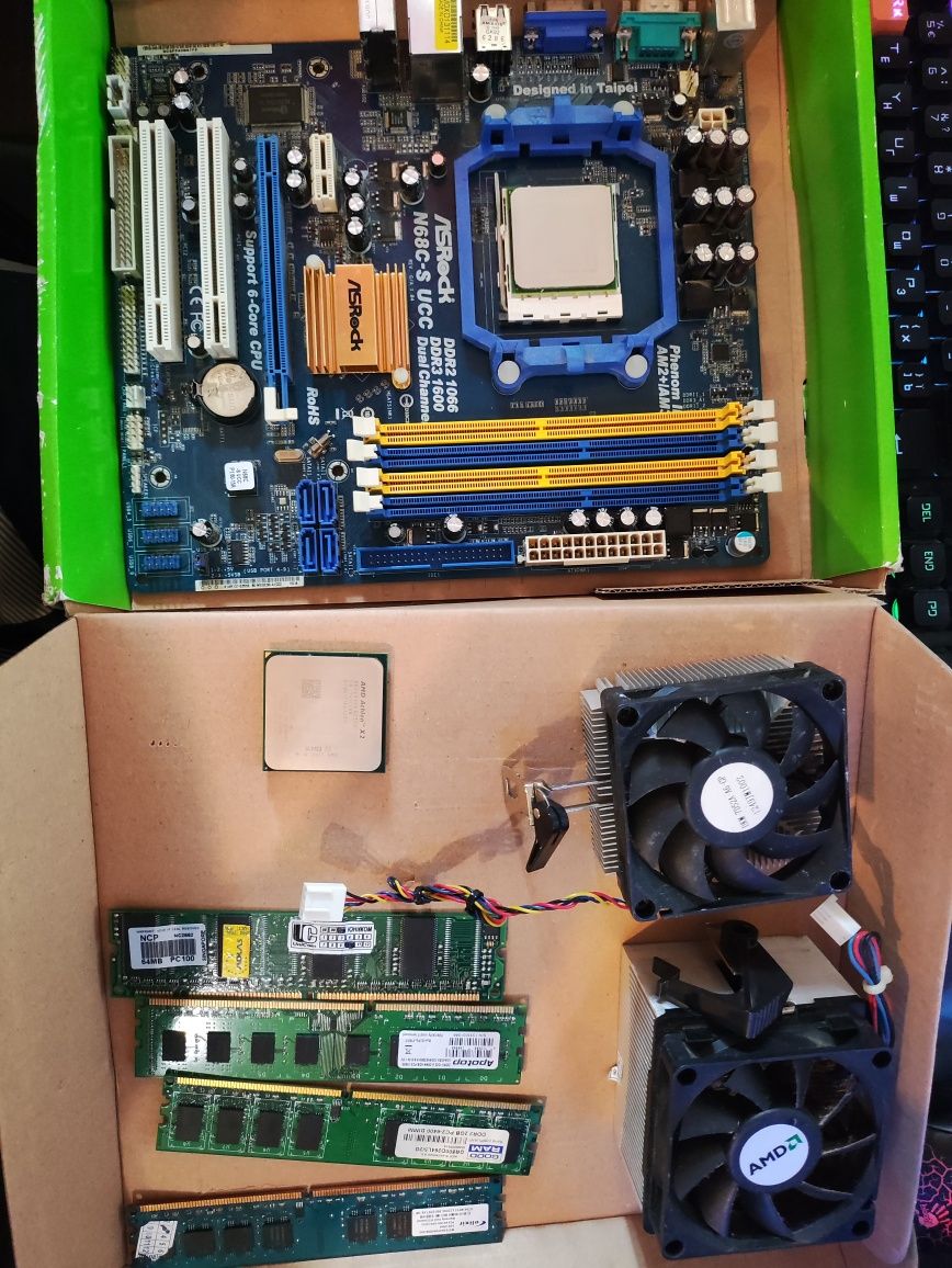 AsRock n68c-s uss ddr3 atlonx64 x2