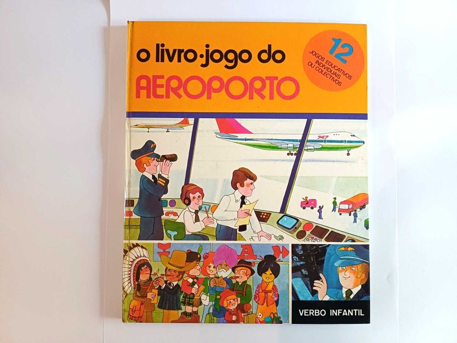 O livro-jogo do aeroporto, Alain Grée, Verbo Infantil, anos 60/70