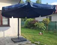 Parasol ogrodowy 3m z obciążnikami