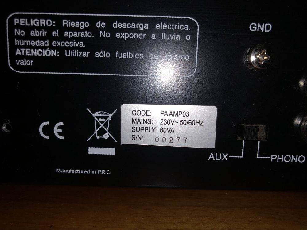 Трансляционный Ресивер усилитель звука мощности PROEL PA AMP 03