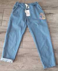 Spodnie jeans Livans kotwica