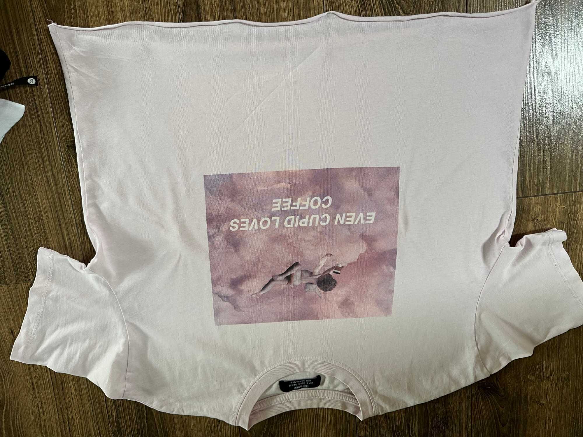 crop top bereshka i koszulka w koty