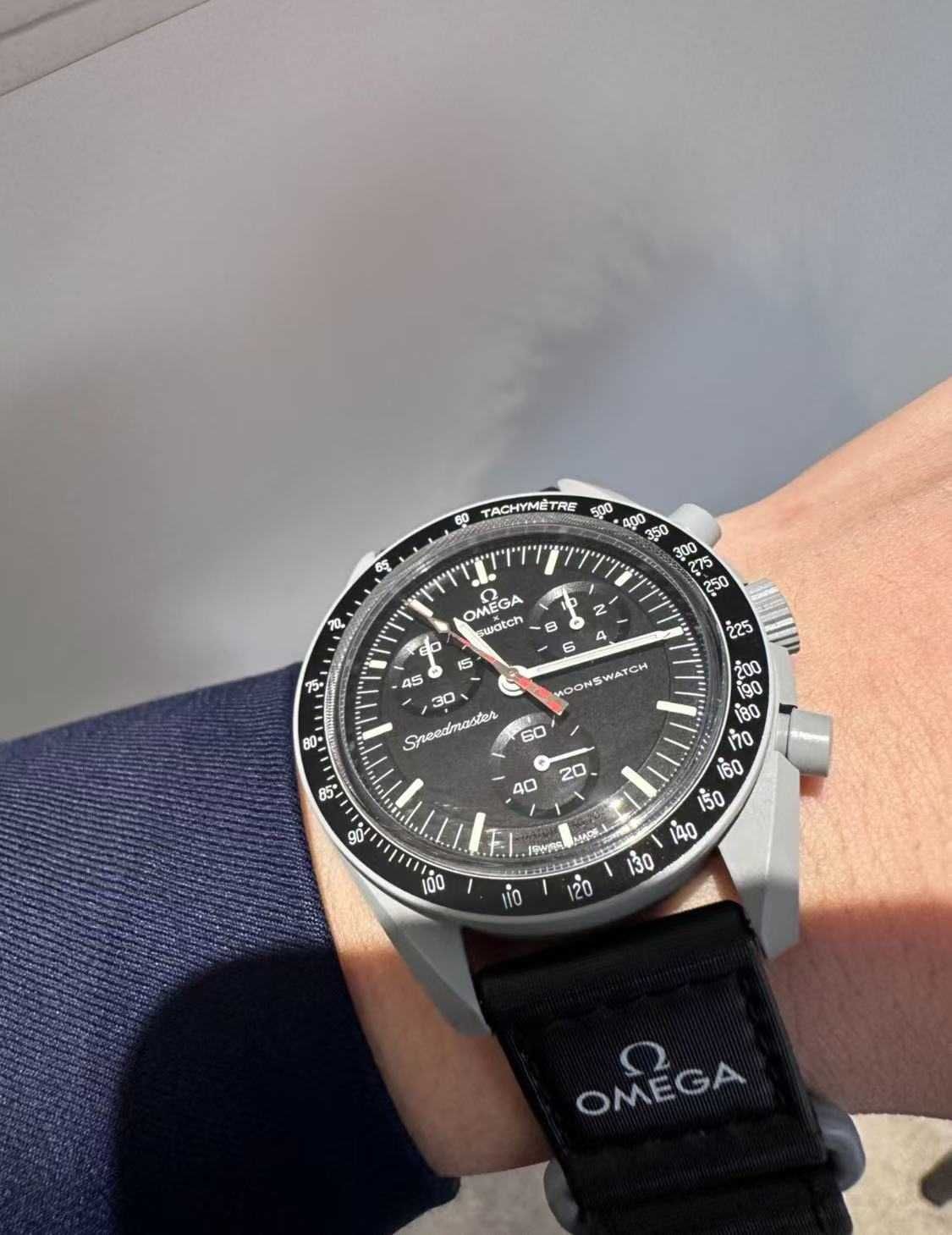 Omega Swatch Series Black dial 42mm