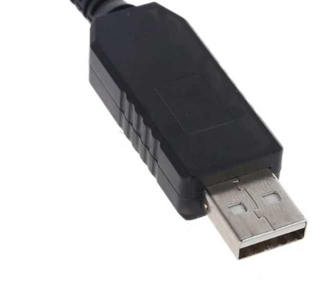Кабель павербанк + роутер. Підвищуючий перетворювач USB 5V - DC 9V/12V