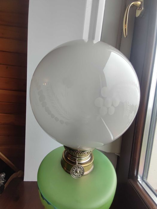 Stara francuska lampa naftowa XIX w nr 43