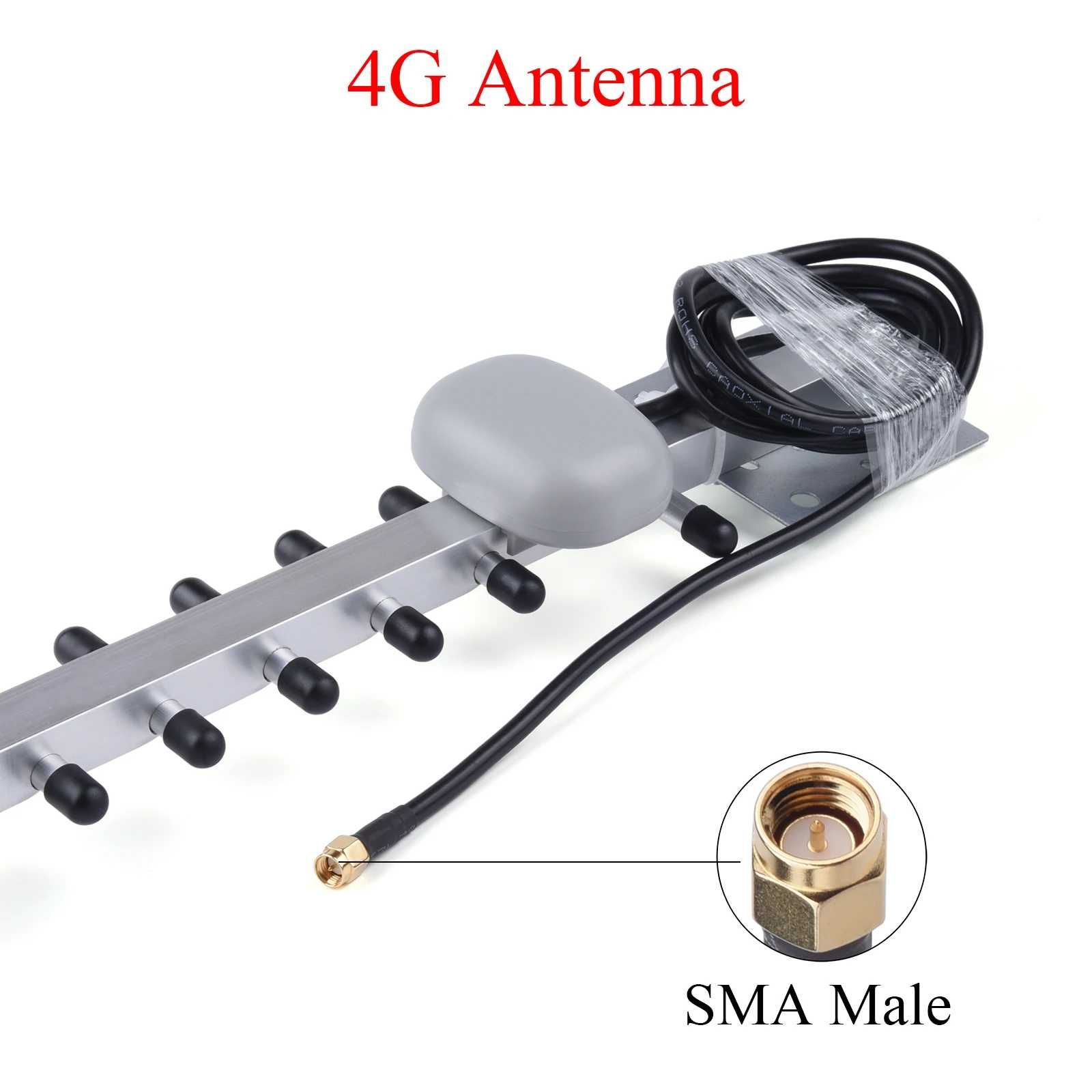 Зовнішня 4G Антена Yagi 25dBi для WiFi роутера SMA TS9 CRC9