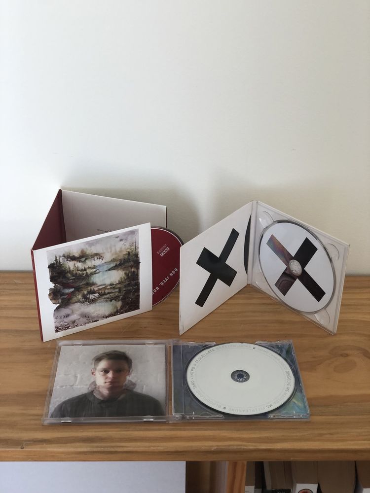 CDs Alt-J, Bon Iver, The XX