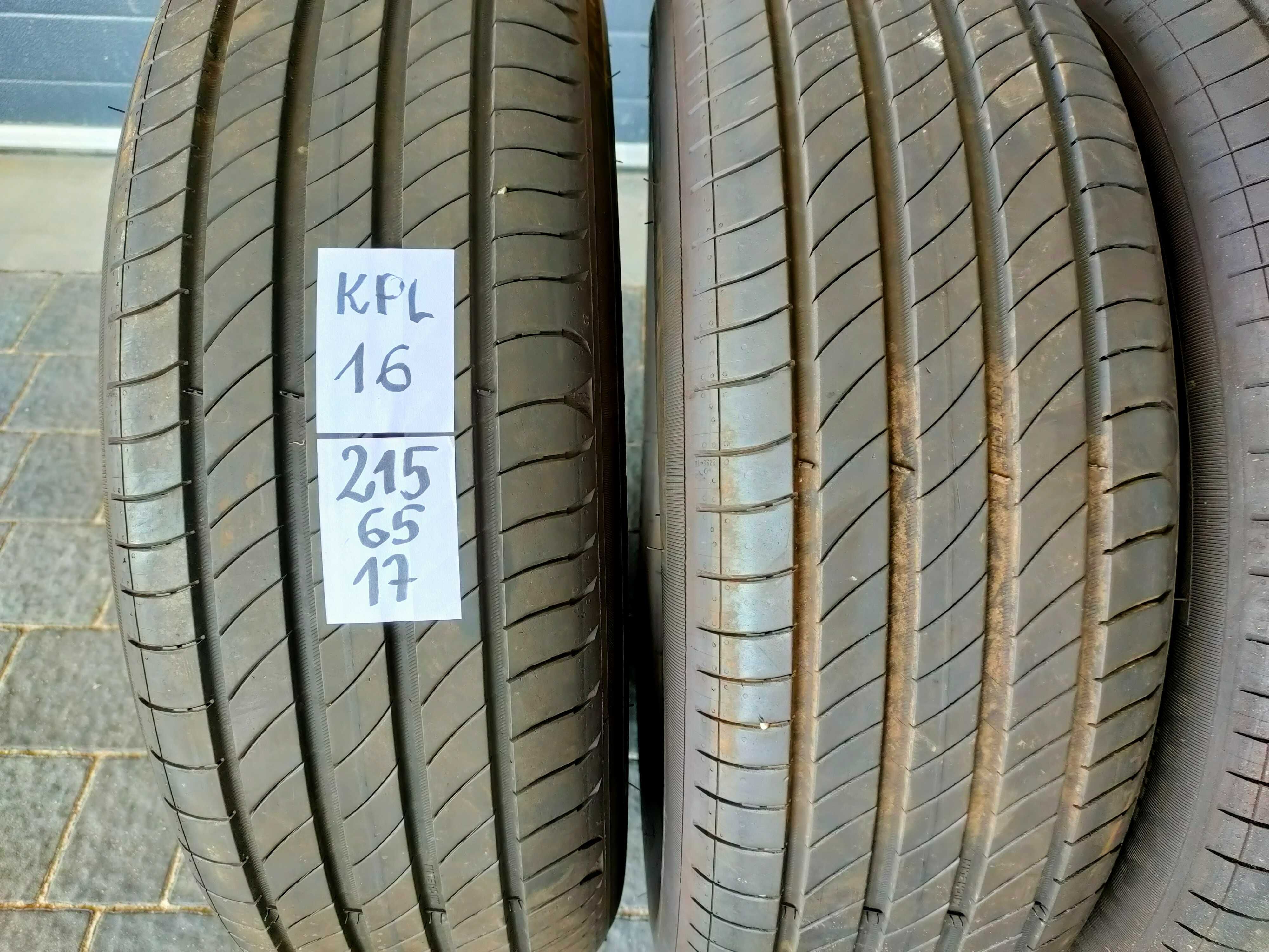 Opony letnie Michelin Primacy 4 103V 215/65/17 kpl16