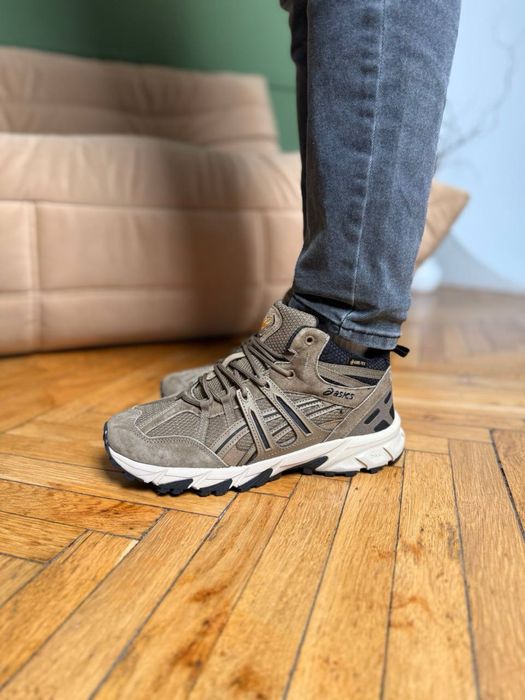 Зимові кросівки Asics Gel-Sonoma 15-50 GTX High Brown Khaki Fur 43,44