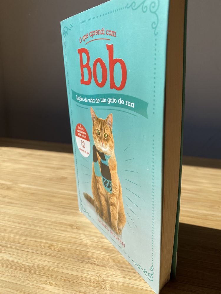 O que aprendi com Bob: Lições de vida de um gato de rua, por J.B.