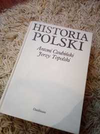 Książka Historia Polski Ossolineum 1989r.