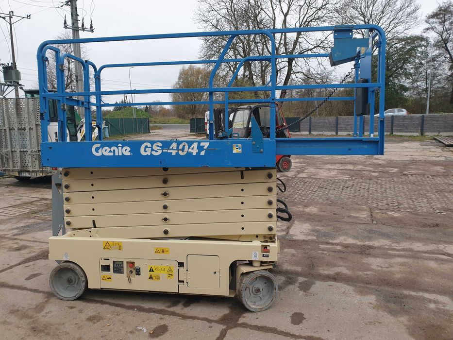 Zwyżka, podnośnik Genie 4047 Genie4047. Ważne badanie UDT