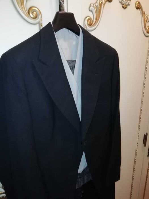 Fraque + calças + colete