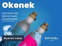 WYMIANA gaz CO2 do SODASTREAM Okonek Różowe QC Niebieskie Spinelsoda