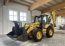 Послуги екскаватора-навантажувача Komatsu JCB 4CX оренда екскаватора