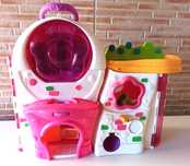 Casa Bonecas Pinypon + Mochila Barbie