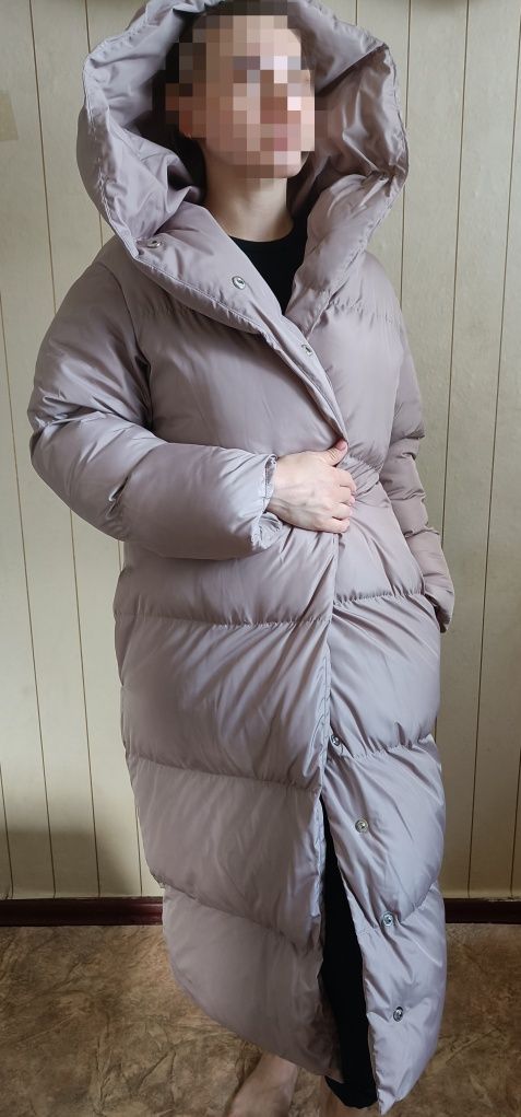 Стьобане пальто oversize люкс якості