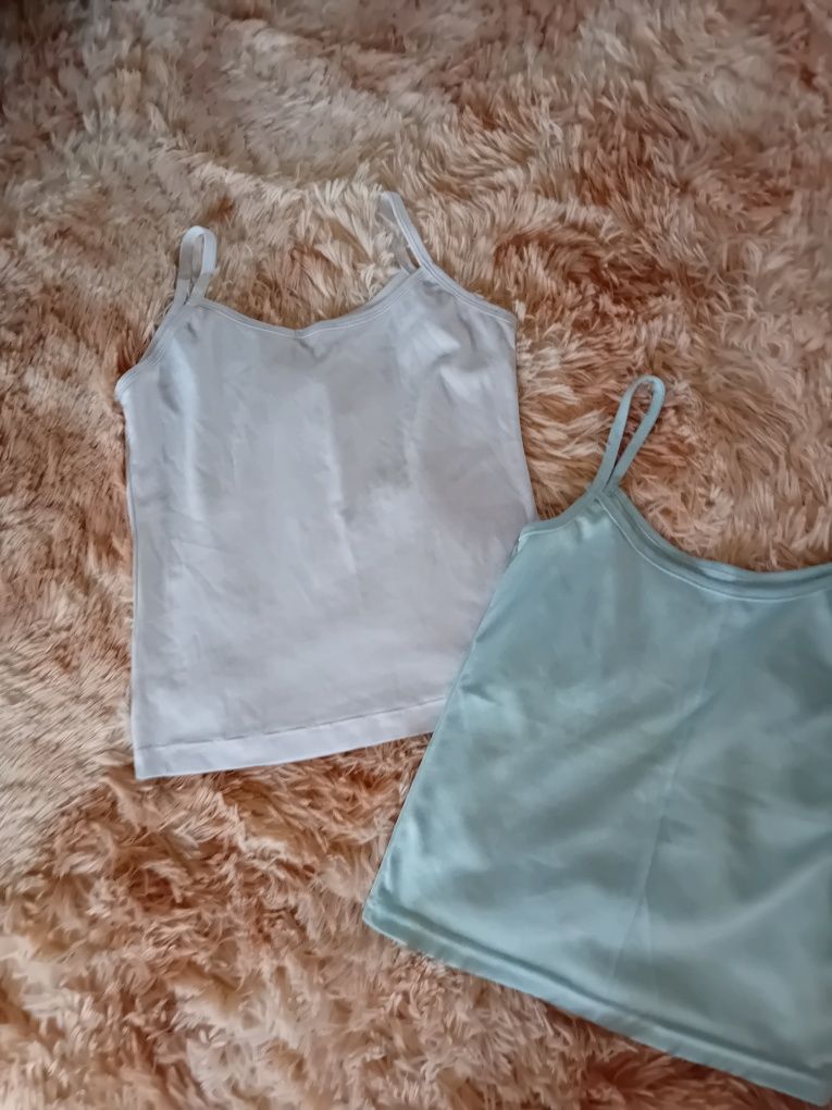 Bluzeczki damskie letnie dwie sztuki