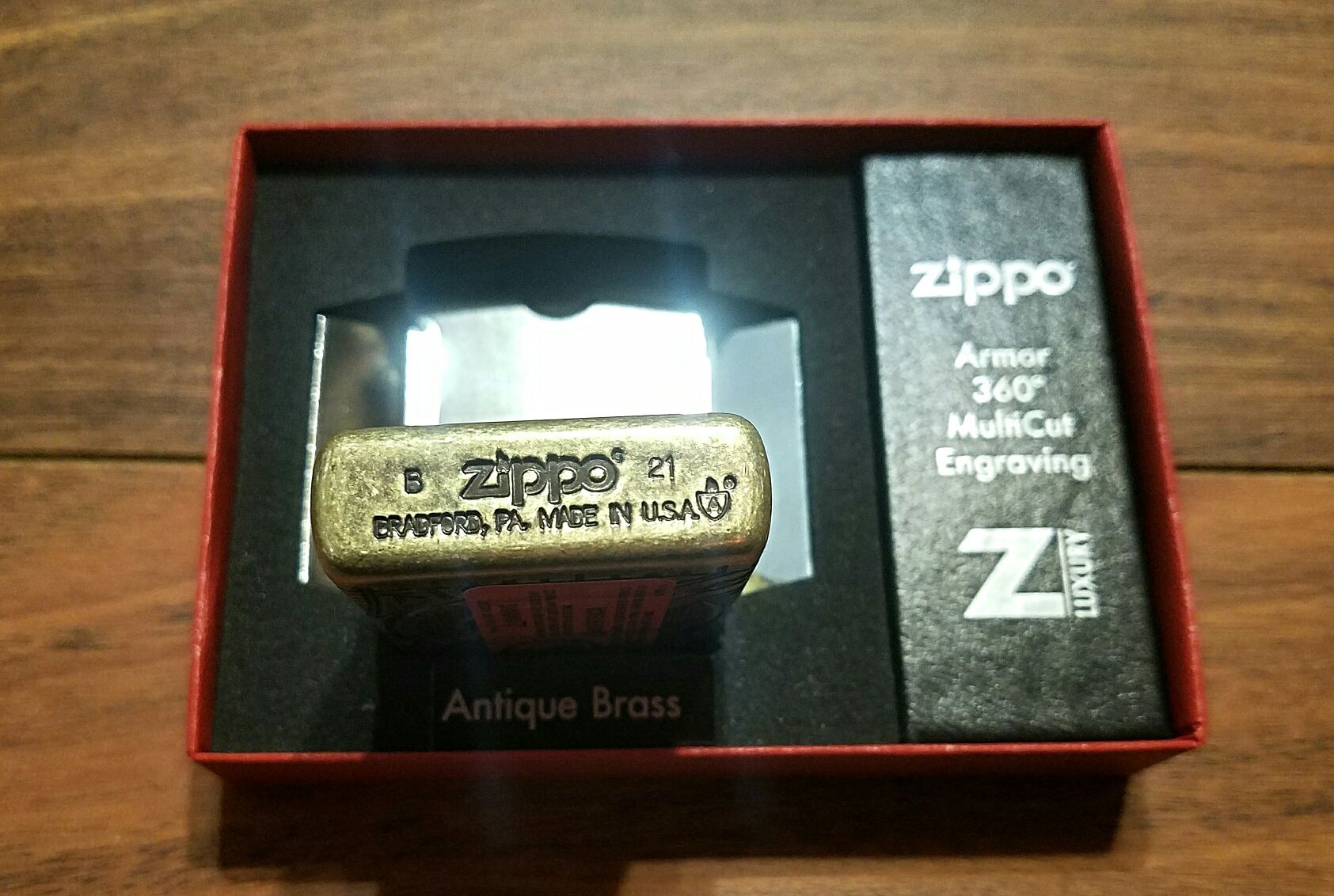 Зажигалка Zippo 29268 Steampunk Armor 360°