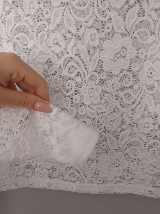 Bluzka damska by me koronkowa skin