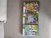 Konsola XBOX 360 + Kinect + ładowarka do baterii + 2 pady + 3 gry