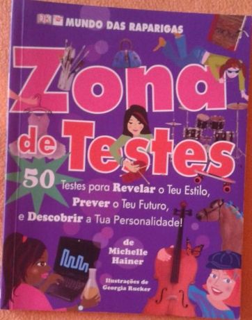 Livro "Zona de Testes" - Mundo das Raparigas