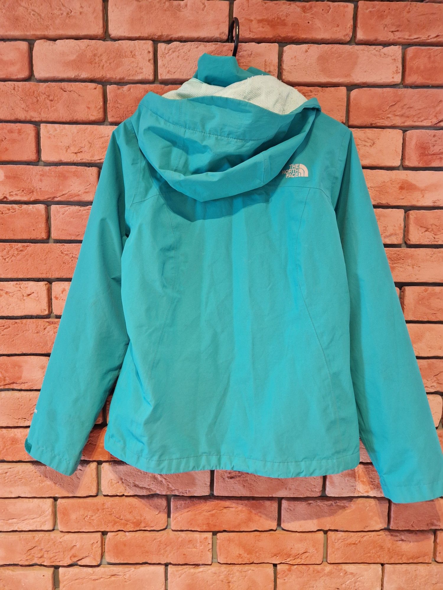 The North Face Kurtka damska Quest Jacket turkusowa r S przeciwdeszczo