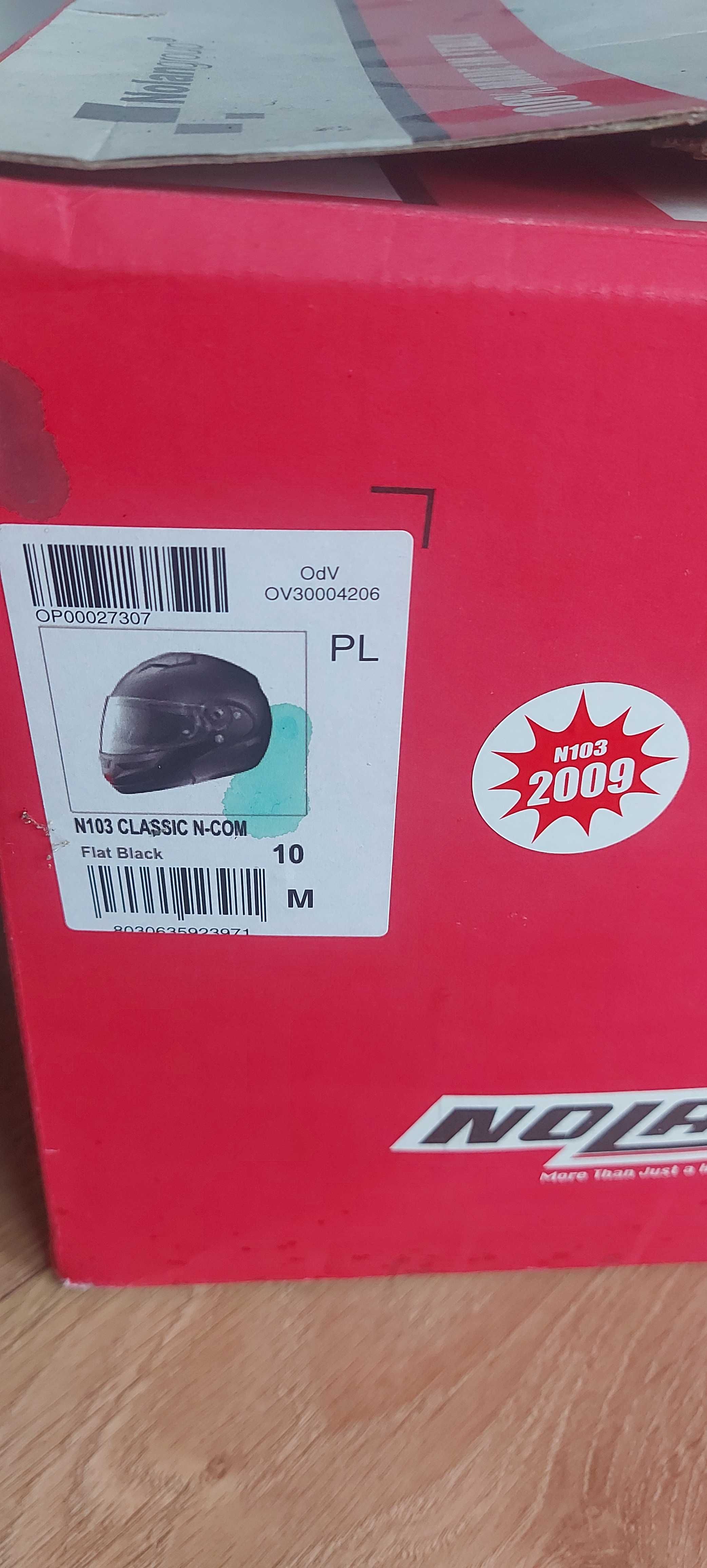 Kask szczękowy NOLAN N103 stan idealny