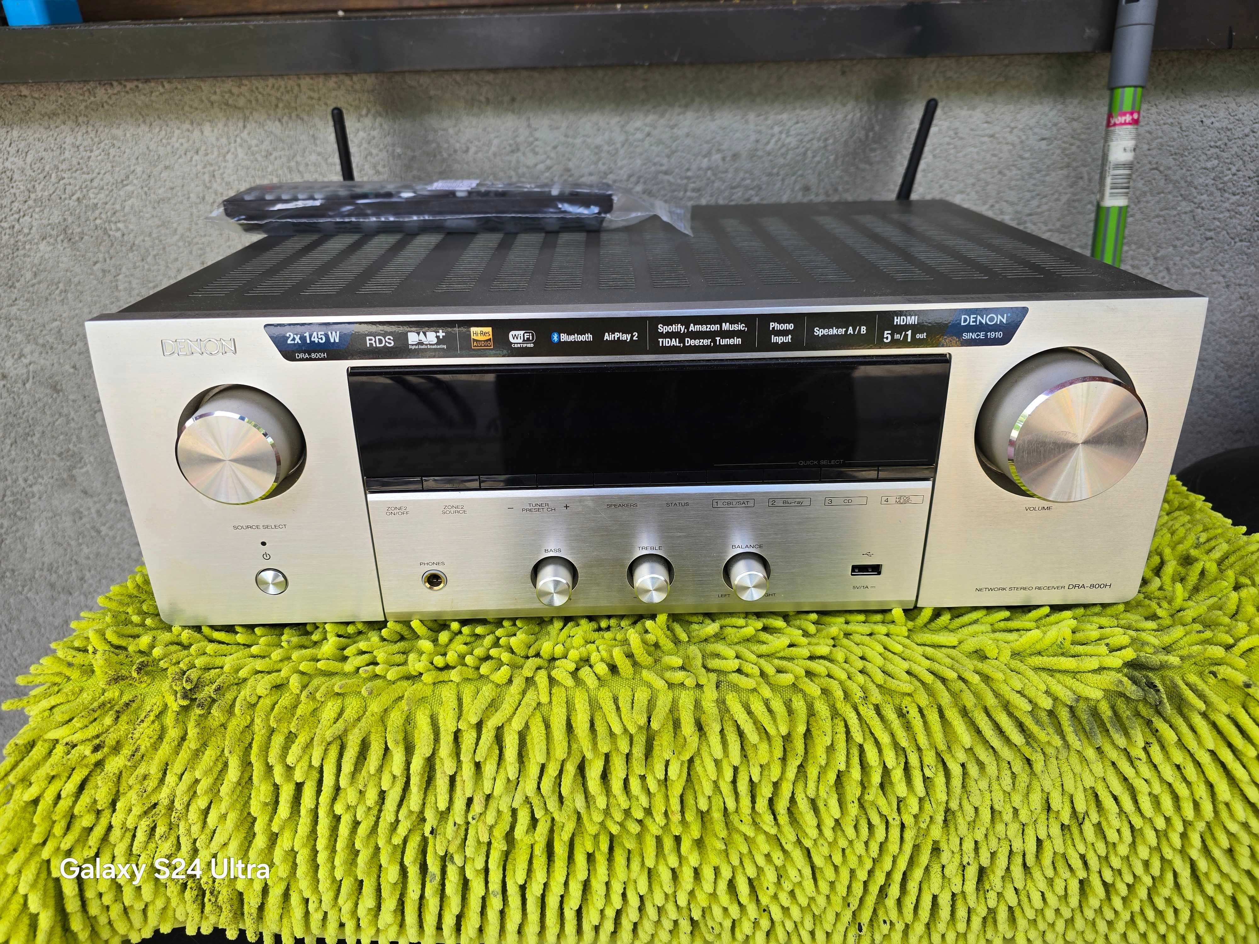 amplituner denon dra800h stereo bluetooth wifi