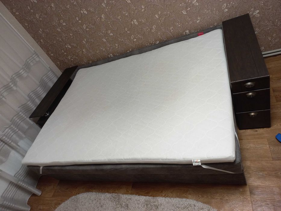 Матрац топпер Flip White/Вайт - розмір 150x200