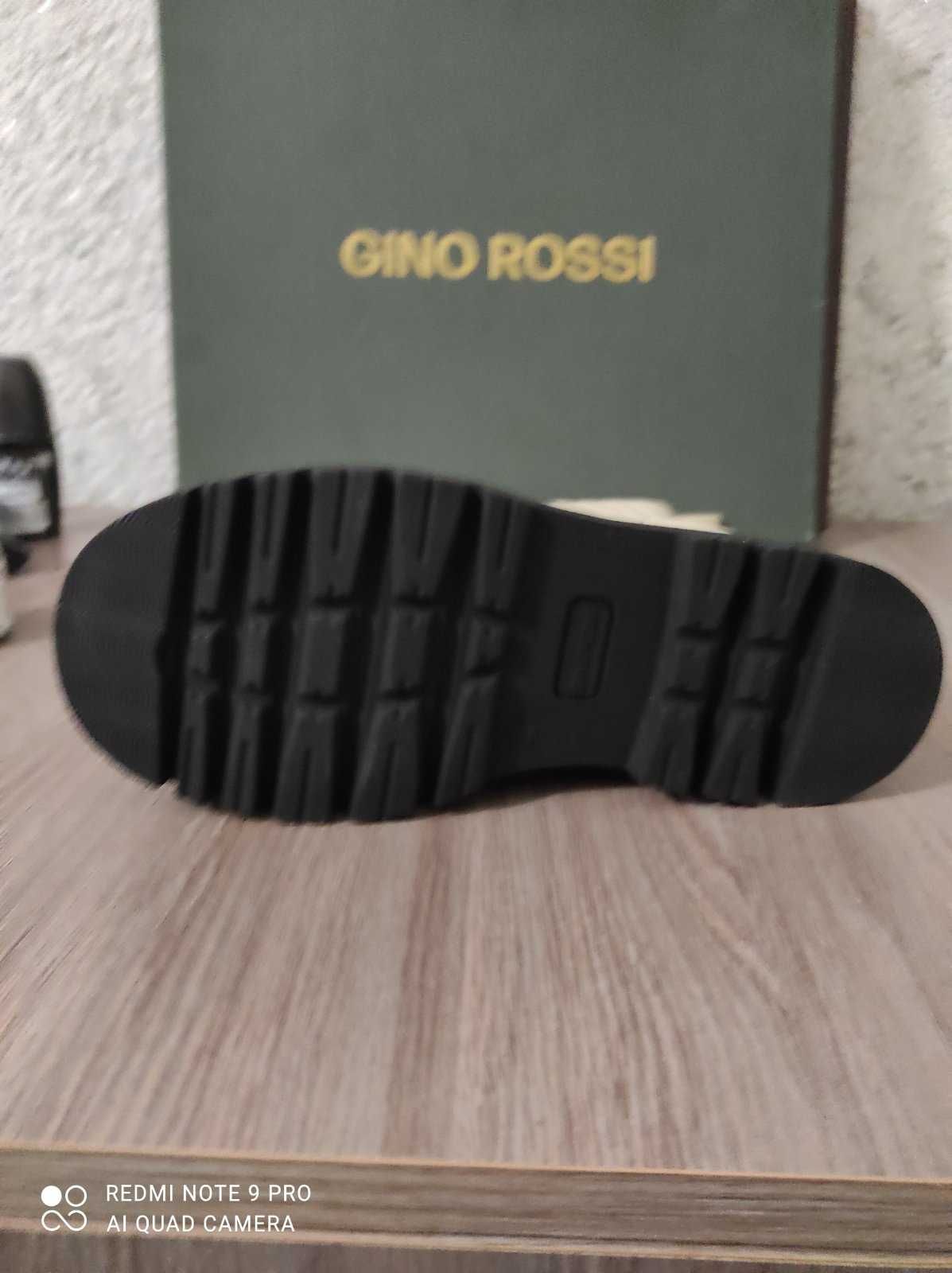 Жіночі челсі високі Gino Rossi 11 37 Бежеві
