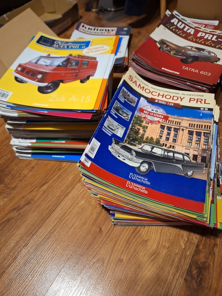 Ponad 1000 gazet gazeta gazetka gazetek 1:43 kultowe auta prl ciężaró