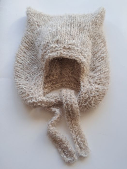 Czapka dziecięca Kotek.Alpaka..3-5 lat