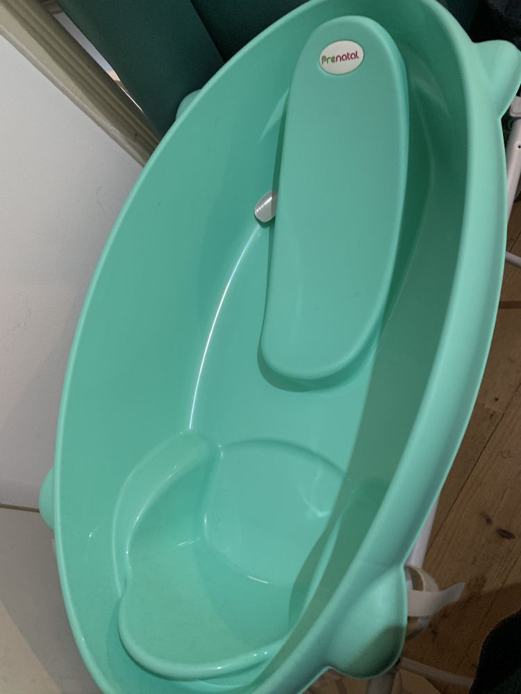 Banheira prenatal com suporte