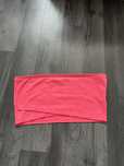 Różowy crop top bluzka bandeau M/38
