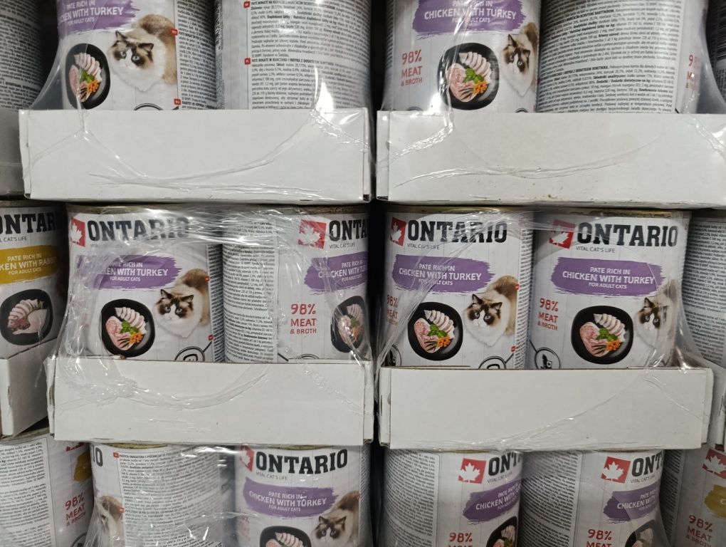 Ontario karma dla kota 400g x 12 sztuk