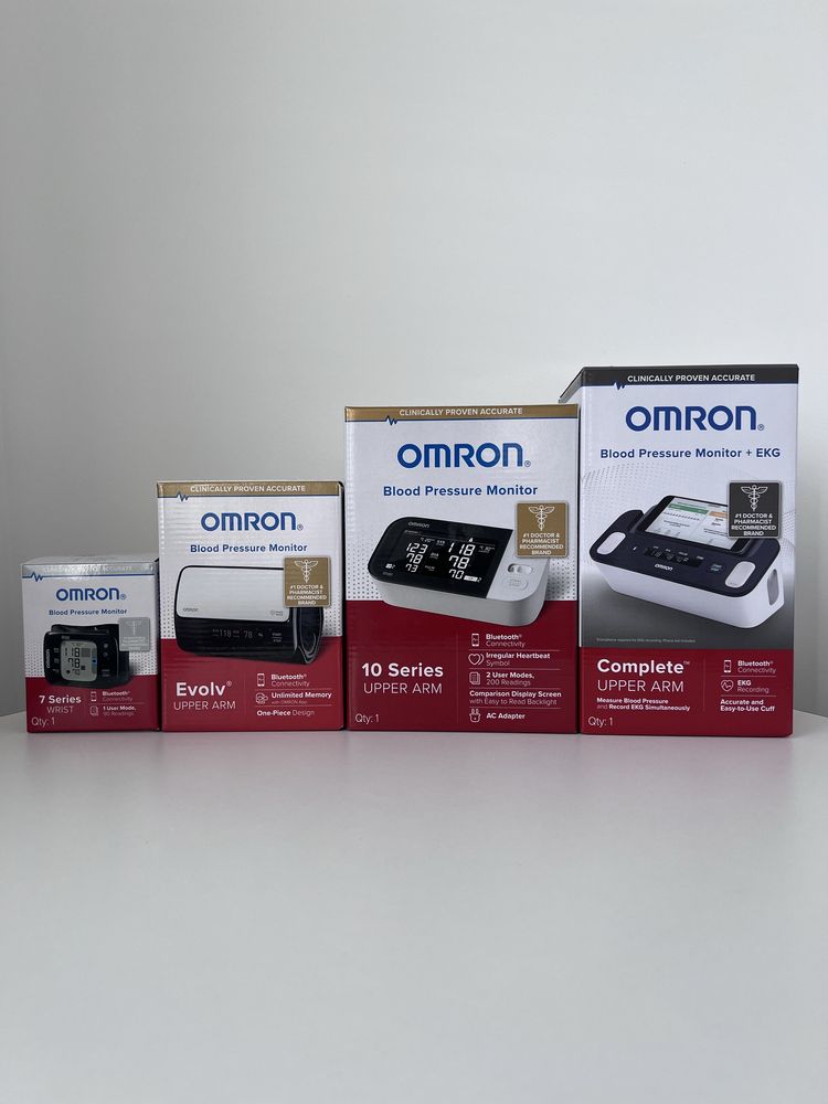 Тонометр OMRON BP7900 + EKG кардіограф