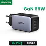 UGREEN X556 65W GaN Fast Charger 3-Port Type-C EU