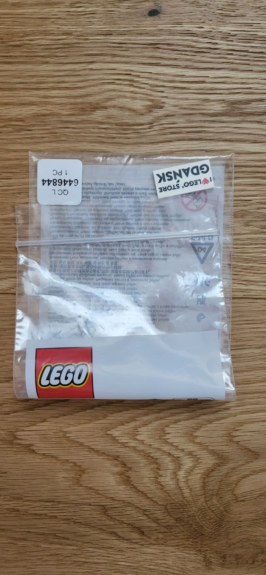 Klocek-I love Lego store Gdańsk-tile 2×4